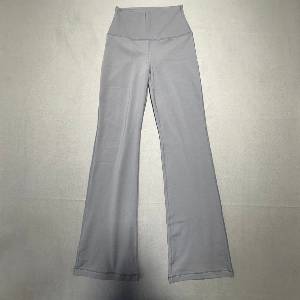 Yogalicious Polarlux Everyday Flare Pants Storm Cloud Grey High Waist Small NWT